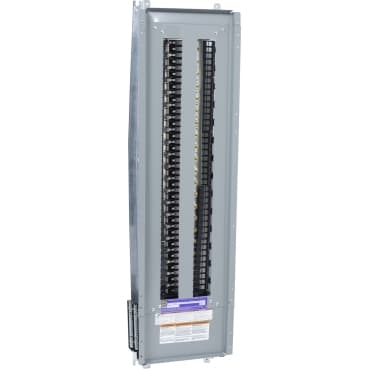 Distribution panelboard — 400 A main, 84-pole capacity